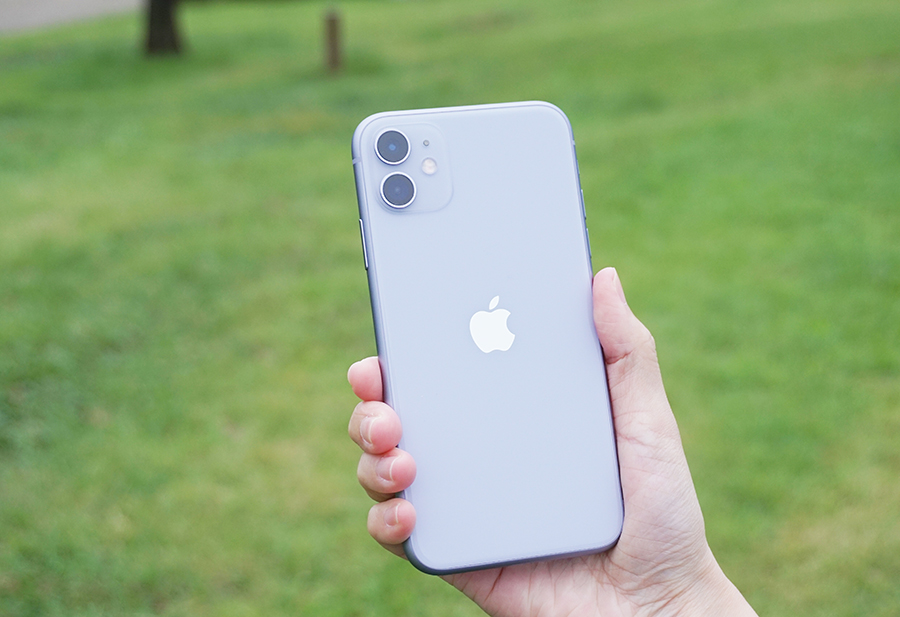 iPhone 11の背面