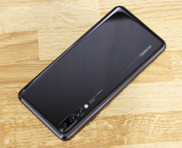 Huawei P20 Proの背面