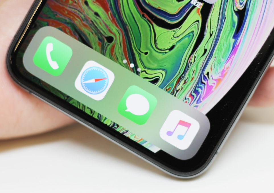 iPhoneXSMaxのiOS