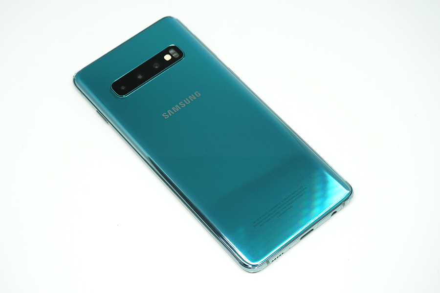 Galaxy S10の背面