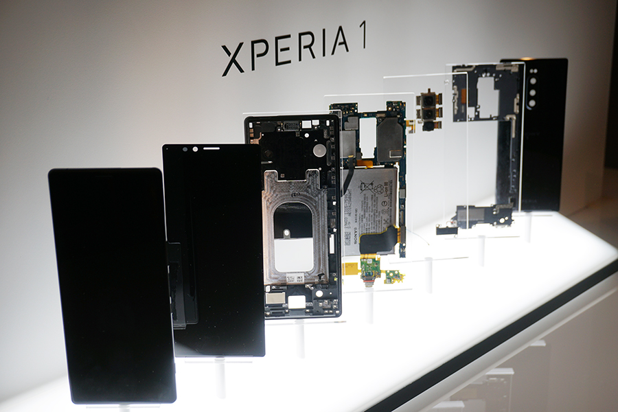 Xperia 1の開発中画像