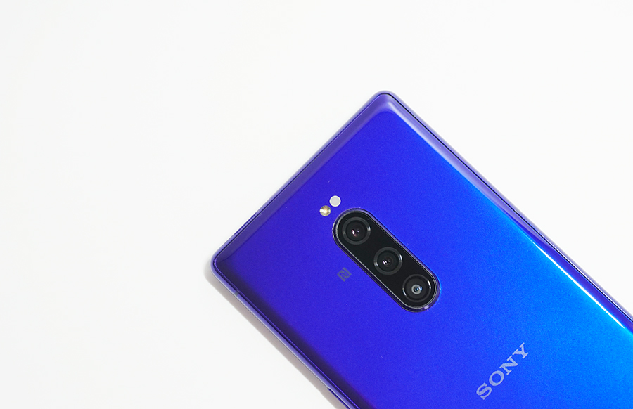 Xperia 1の背面上部カメラ