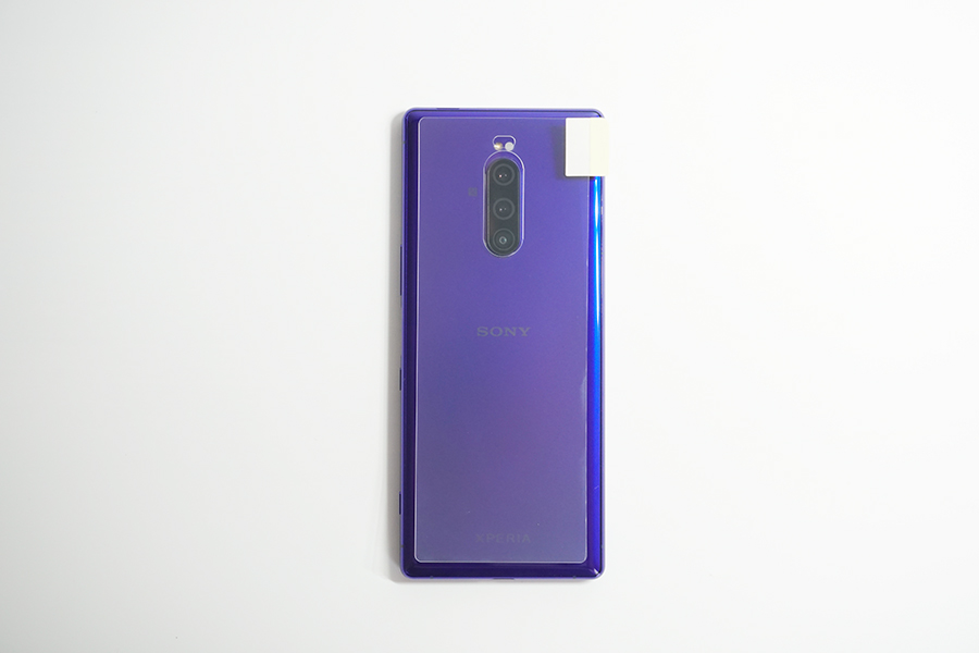 Xperia1用背面保護フィルム