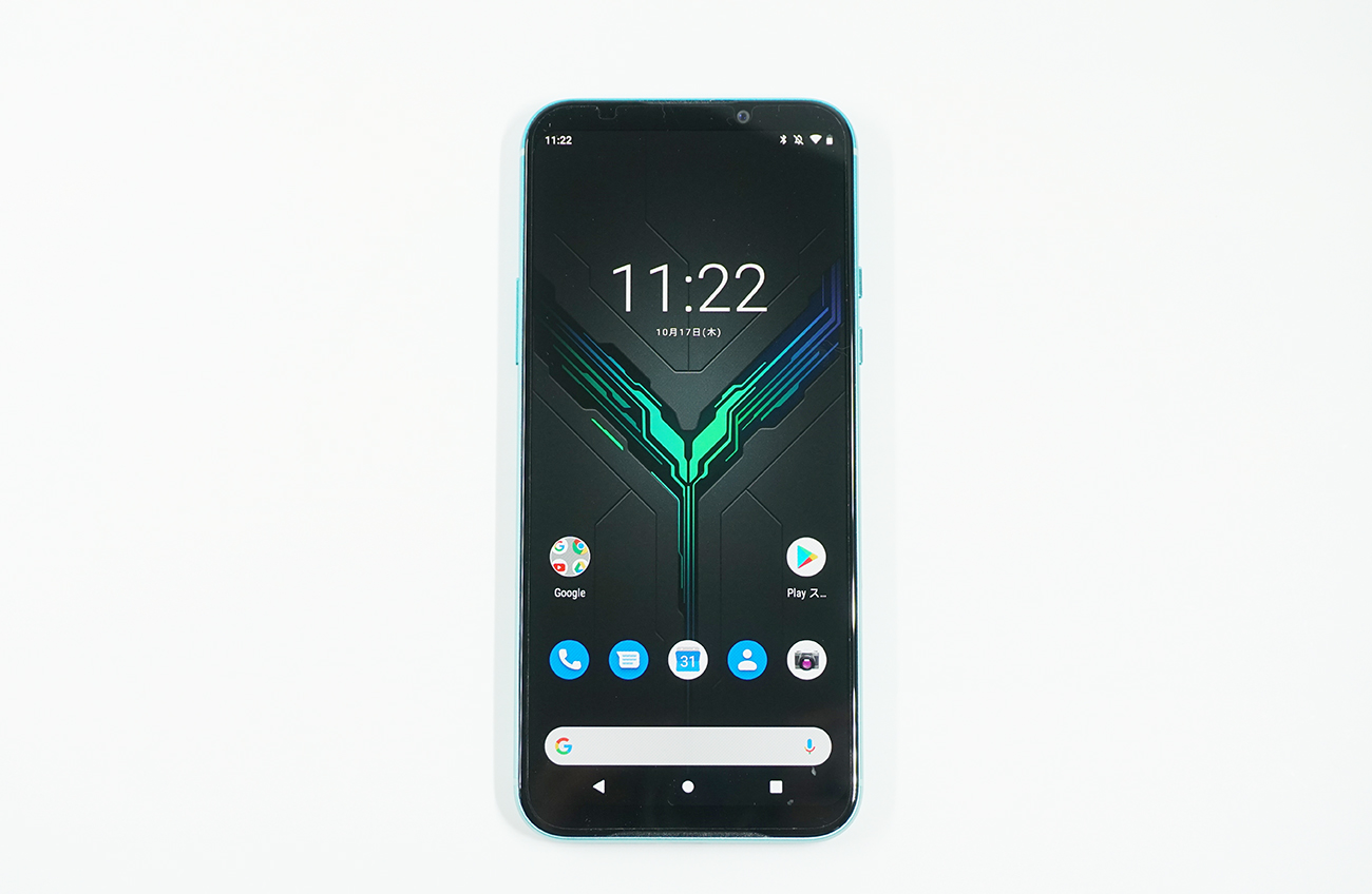 Black Shark 2の前面