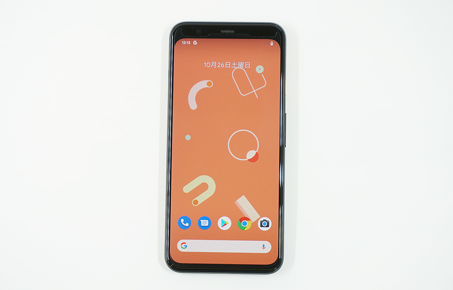 Google Pixel 4の前面