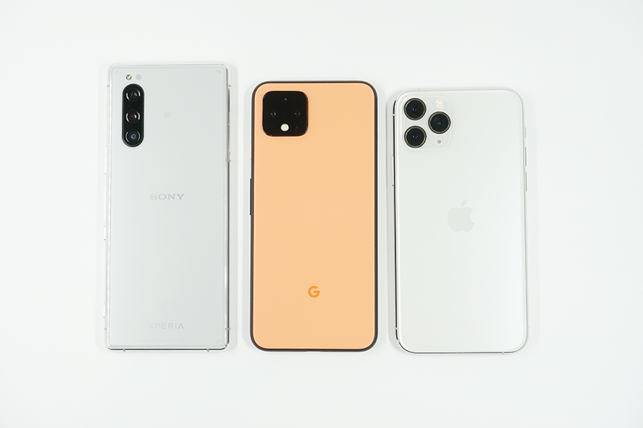 サイズ感と重さを比較