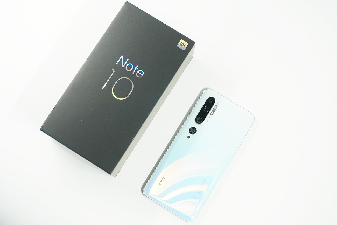 徹底レビューXiaomi Mi Note 10を使って感じたメリット・デメリット