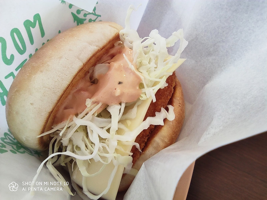 Mi Note10で撮影したランチ