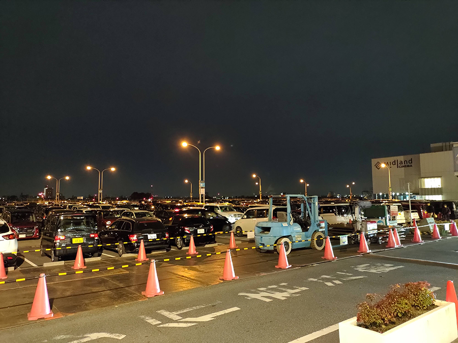 ROG Phone 2の標準カメラで夜間撮影