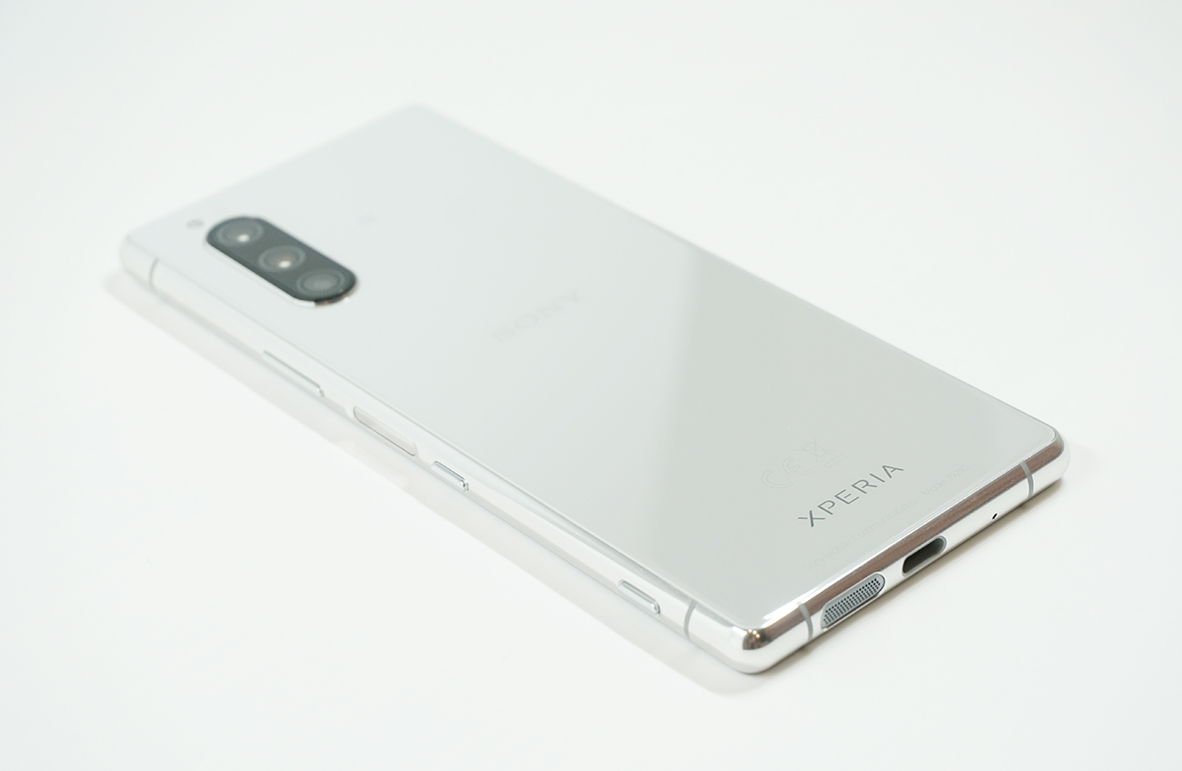 Xperia 5の指紋認証をチェック