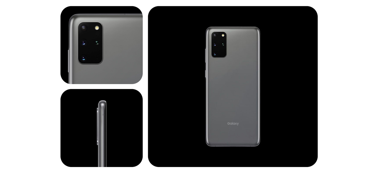 Galaxy S20+のデザイン