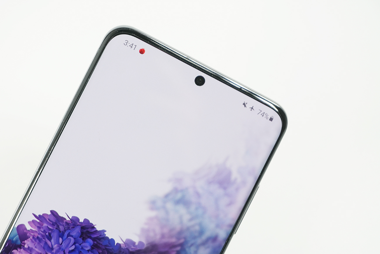 バッテリー残量(%)を表示に変更する