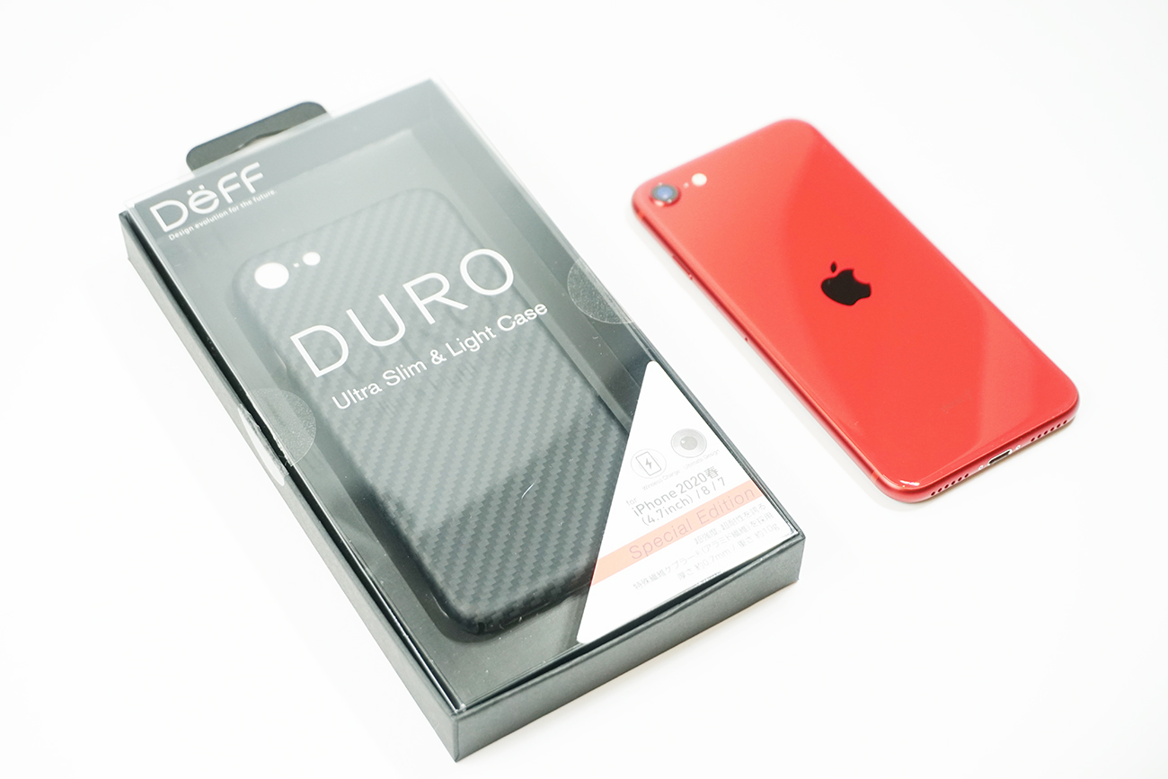 アラミド繊維iPhone SE第2世代用「DURO Special Edition」を試