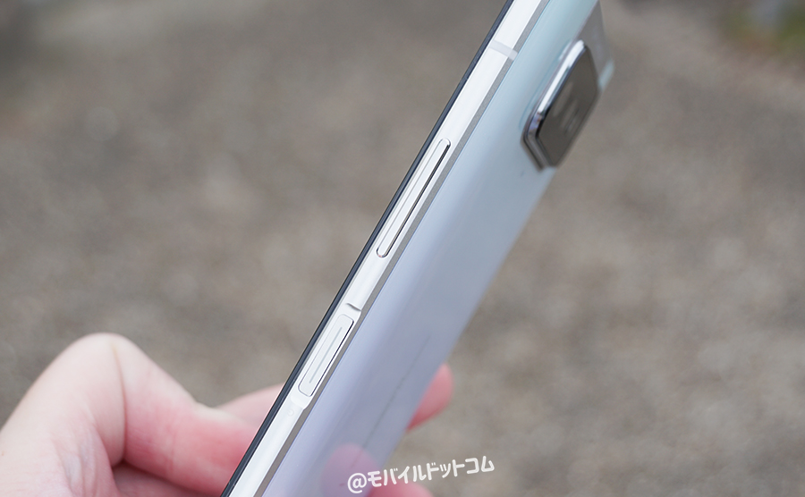 ZenFone 7の指紋認証と顔認証をチェック