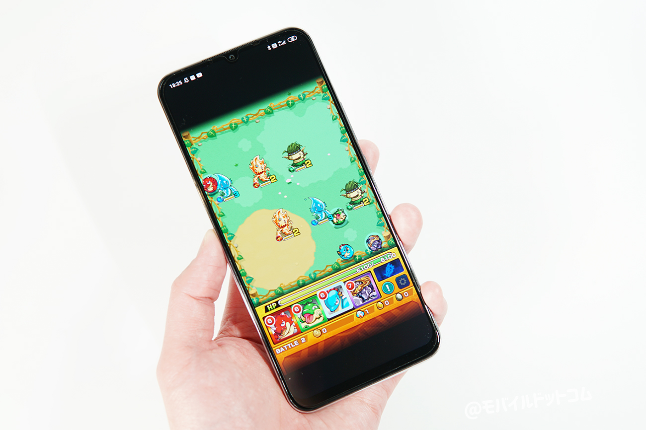 Mi 10 Lite 5Gでモンストの動作チェック