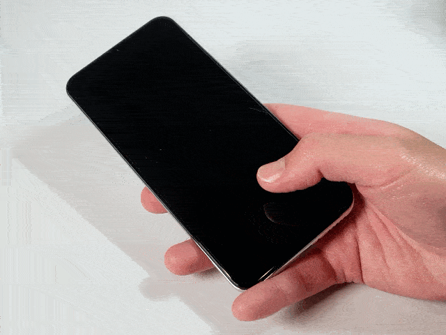 Mi 10 Lite 5Gの指紋認証テスト