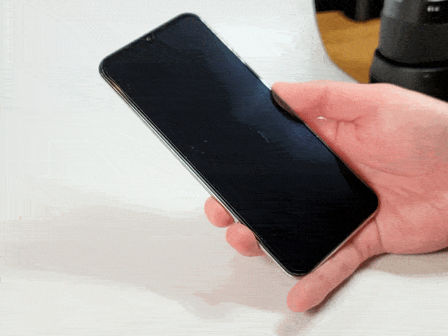 Mi 10 Lite 5Gの顔認証テスト