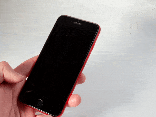 iPhone SE 第2世代のTouch ID(指紋認証)テスト