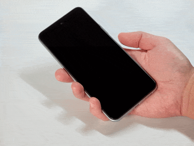 Redmi Note 10 JEの指紋認証テスト