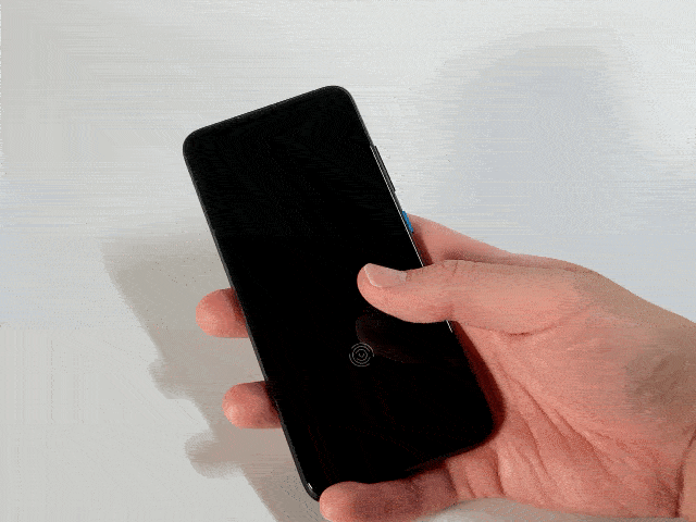 Zenfone 8の指紋認証テスト