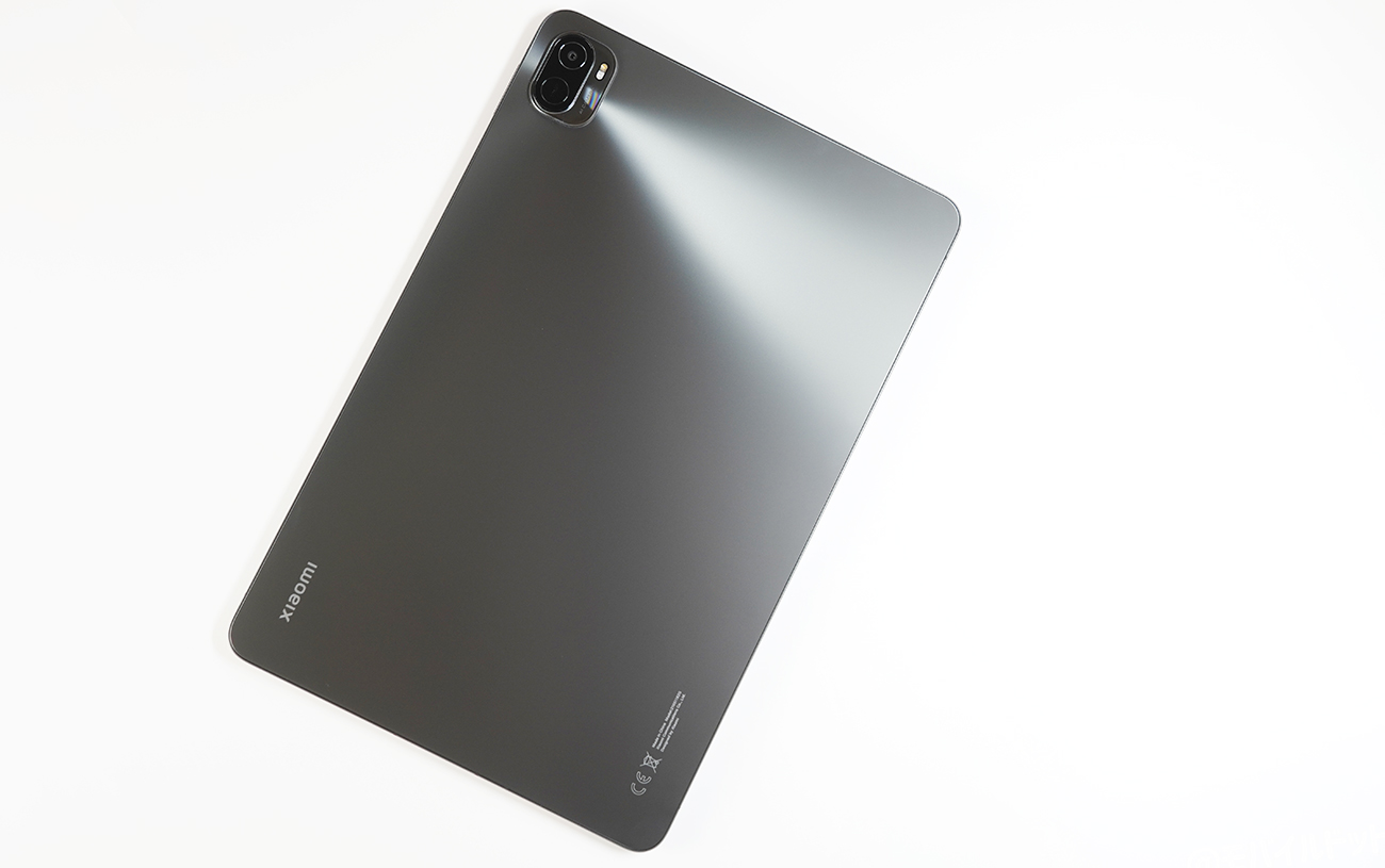 Xiaomi Pad 5の背面デザイン