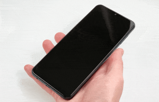 Galaxy M23 5Gの指紋認証テスト