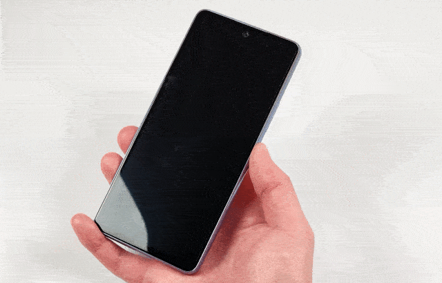 Galaxy A53 5Gの顔認証テスト