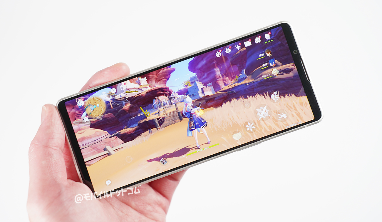 Xperia 5 IVのゲーム・アプリ動作をチェック