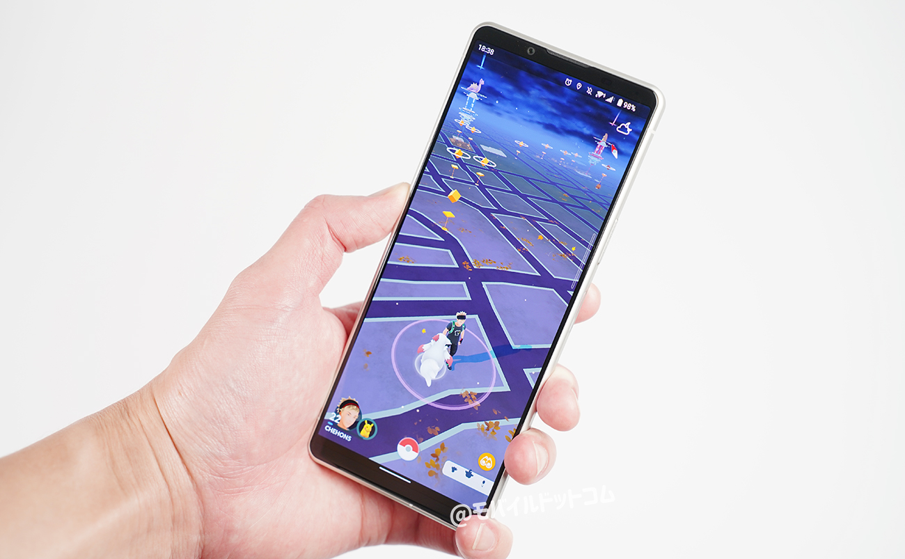 Xperia 5 IVでポケモンGOの動作チェック