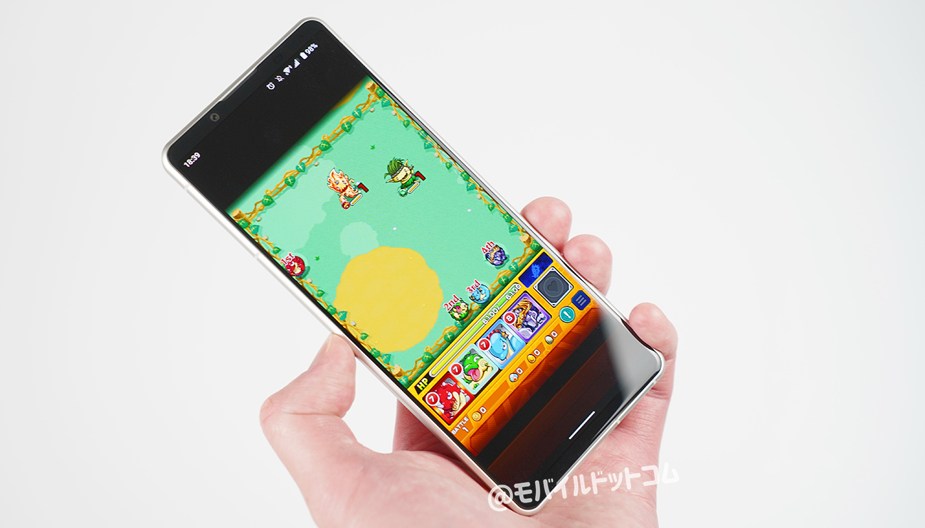 Xperia 5 IVでモンストの動作チェック