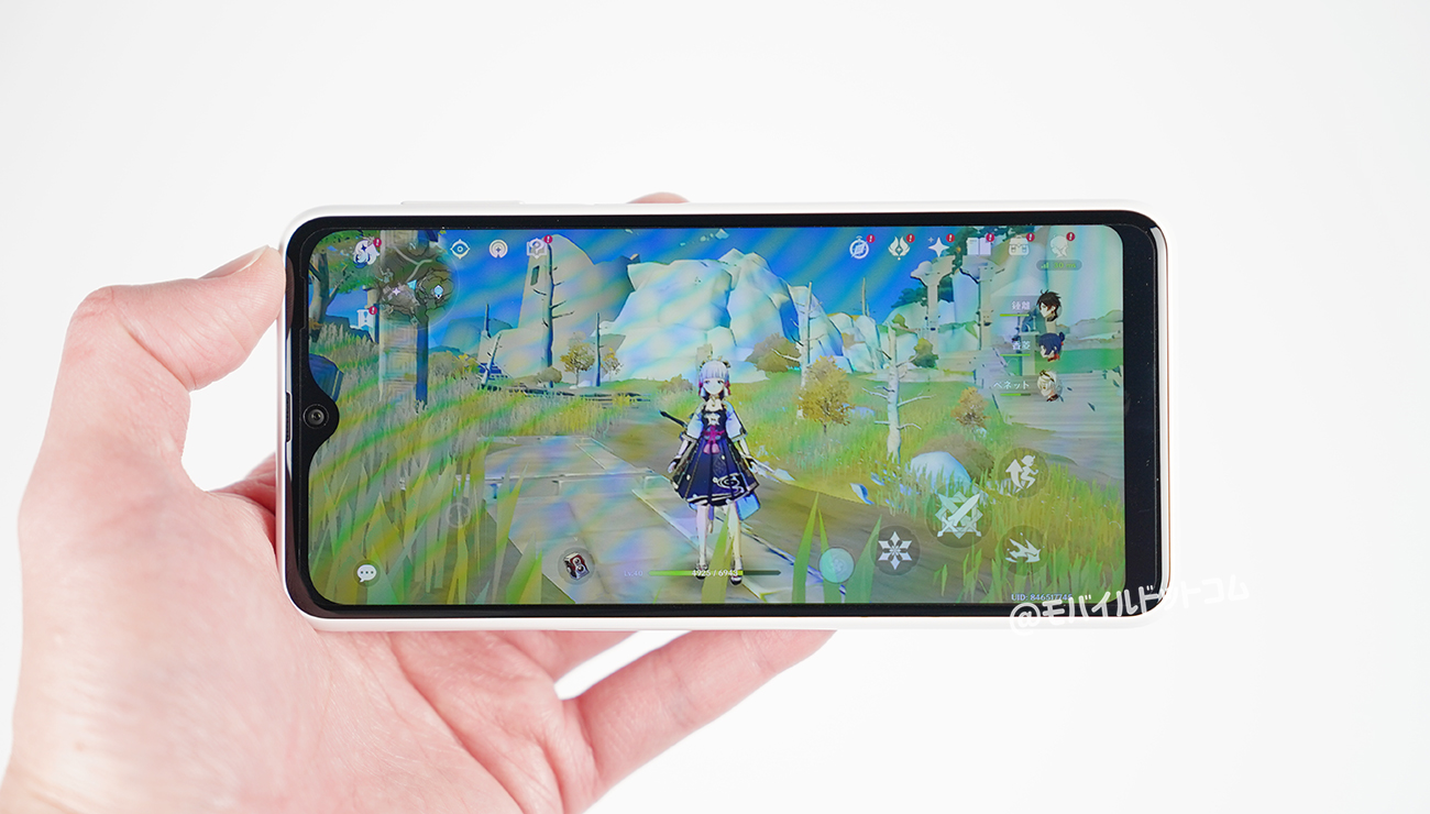 Galaxy A23 5Gで原神の動作チェック