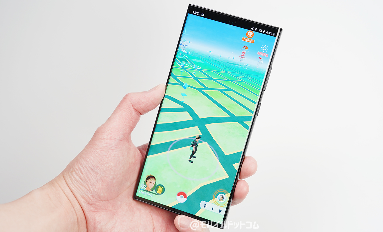 Galaxy S23 UltraでポケモンGOの動作チェック