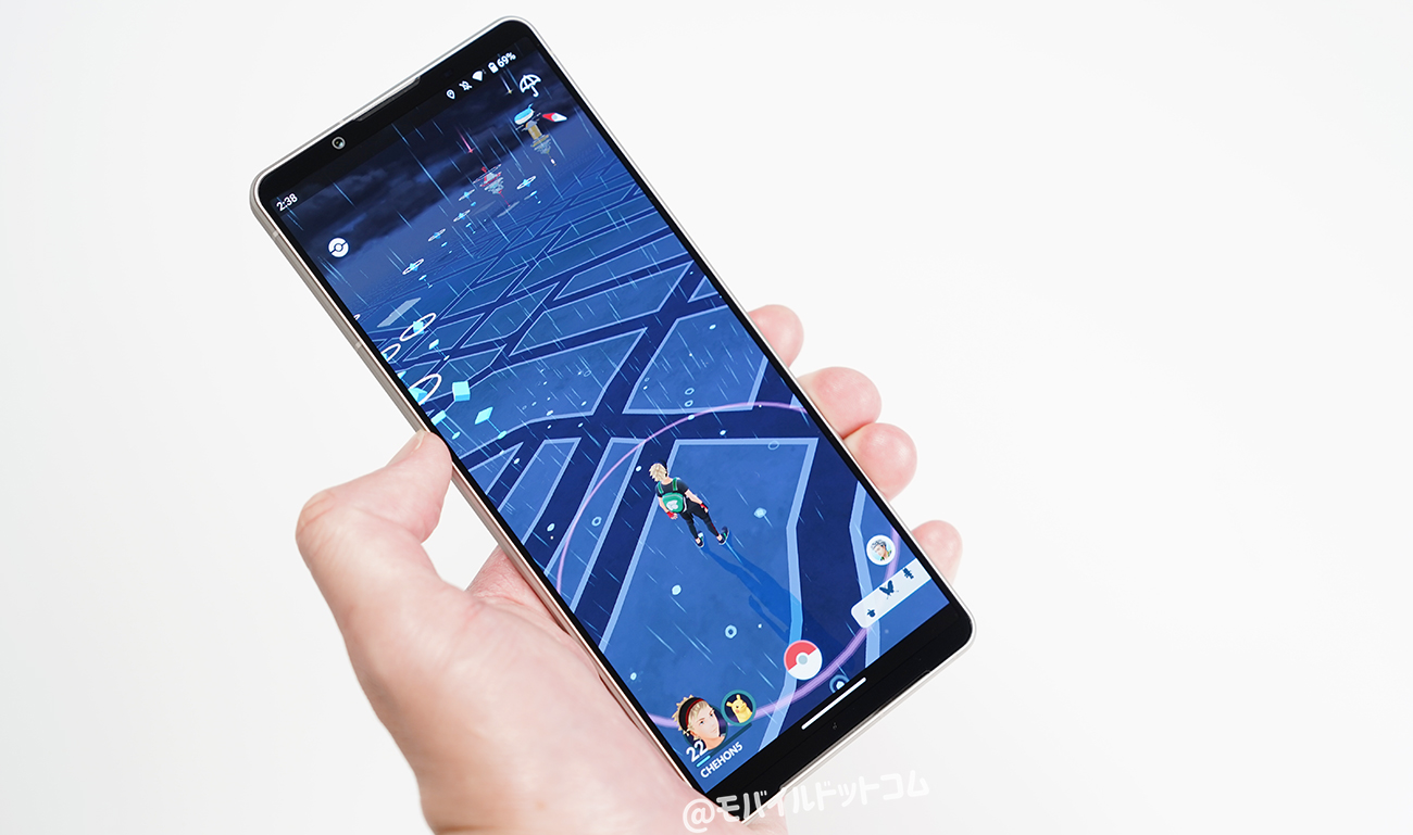 Xperia 1 VでポケモンGOの動作チェック