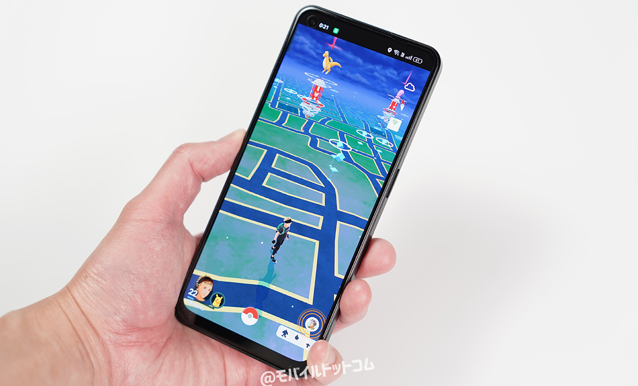 OPPO Reno9 AでポケモンGOの動作チェック