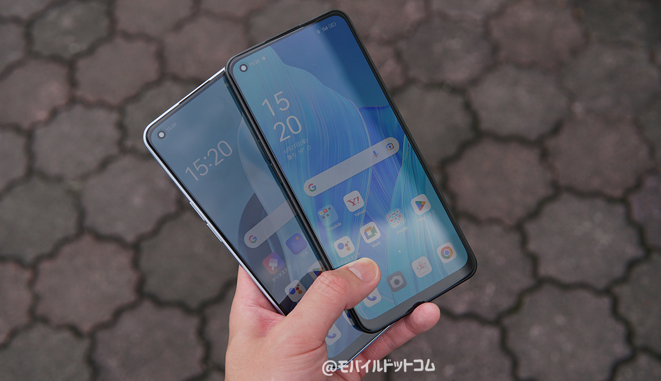 OPPO Reno9 AとReno7 Aの違いを比較チェック