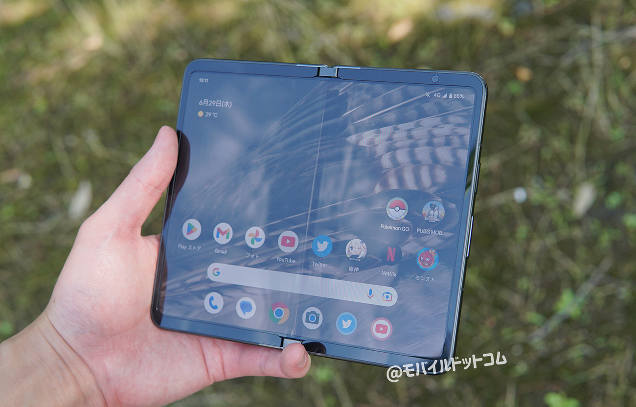 Google Pixel Foldのゲーム・アプリ動作をレビュー