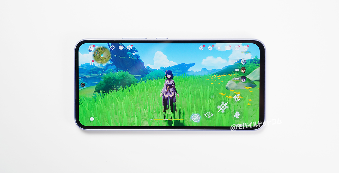 Galaxy A54 5Gのゲーム・アプリ動作をレビュー