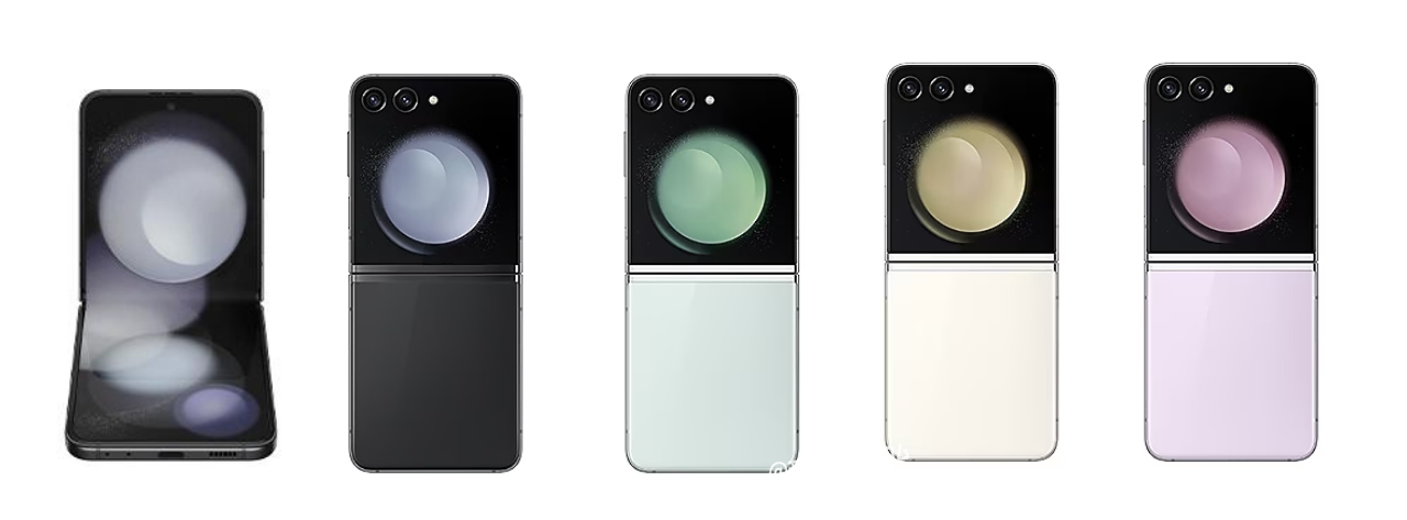 Galaxy Z Flip5のカラー