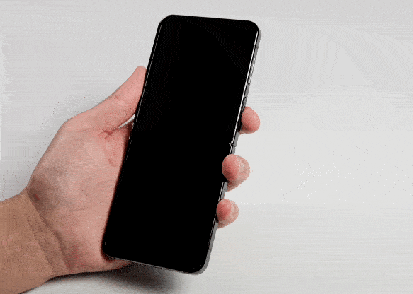 Galaxy Z Flip5の顔認証テスト