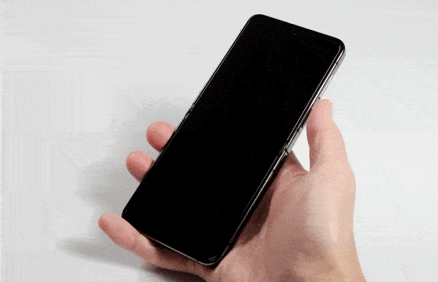 Galaxy Z Flip5の指紋認証テスト