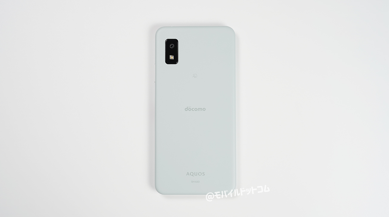 AQUOS wish3の背面デザイン