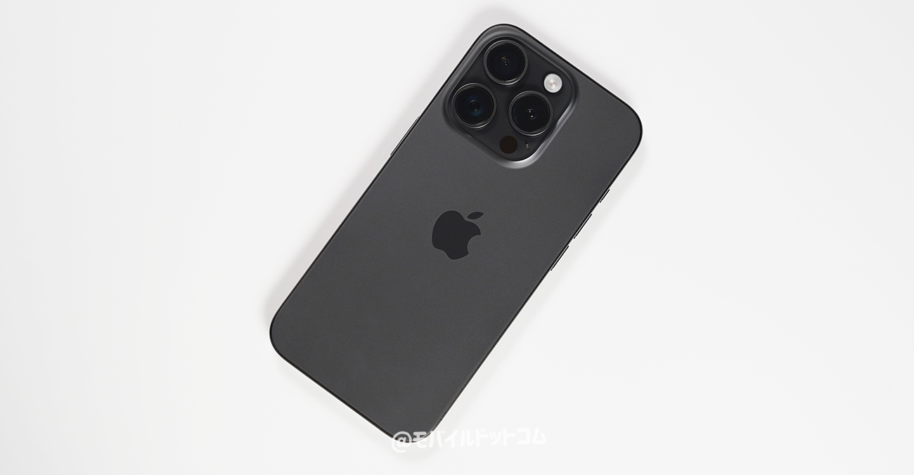 iPhone 15 Proの背面デザイン