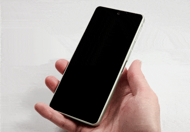 AQUOS sense8の指紋認証テスト