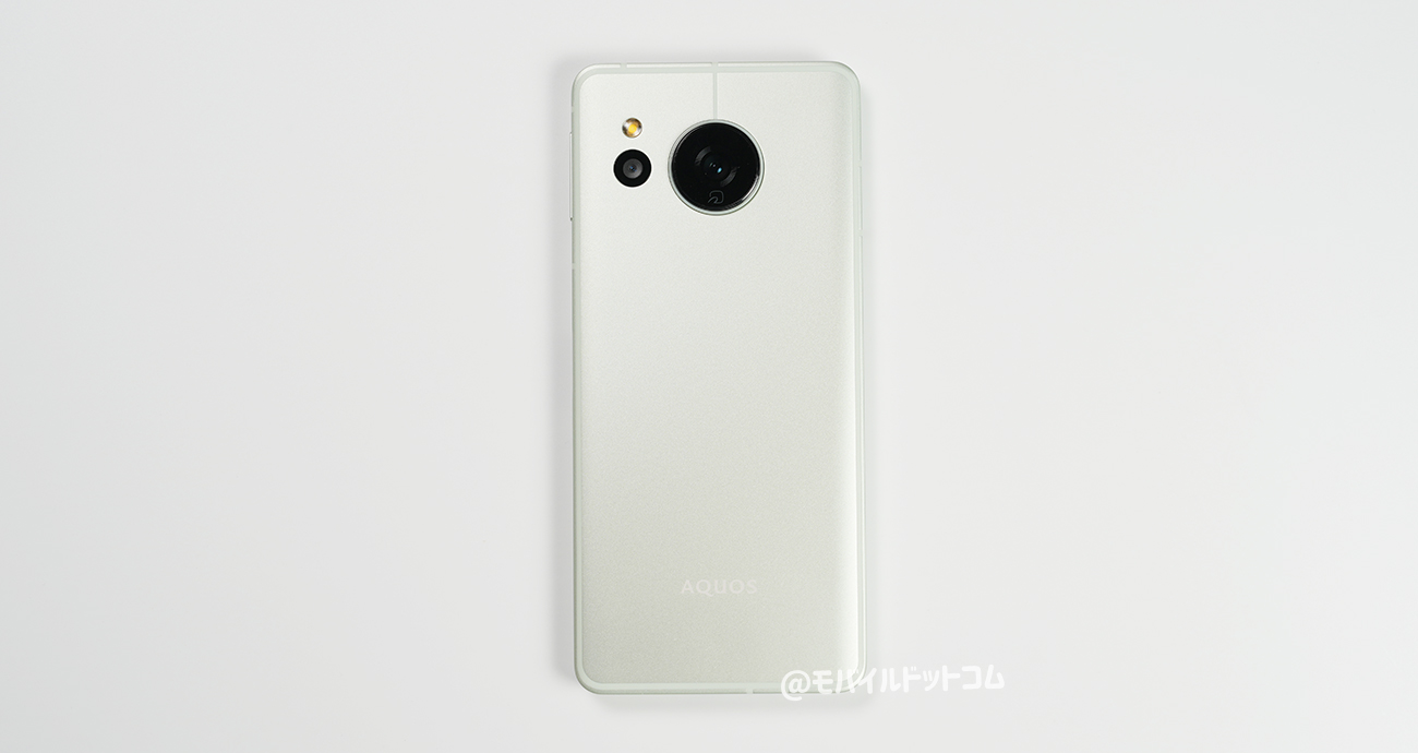 AQUOS sense8の背面デザイン
