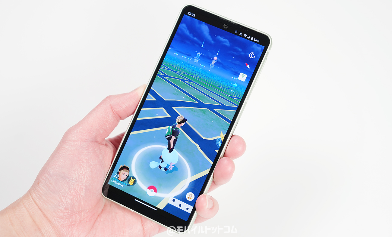 AQUOS sense8でポケモンGOの動作チェック