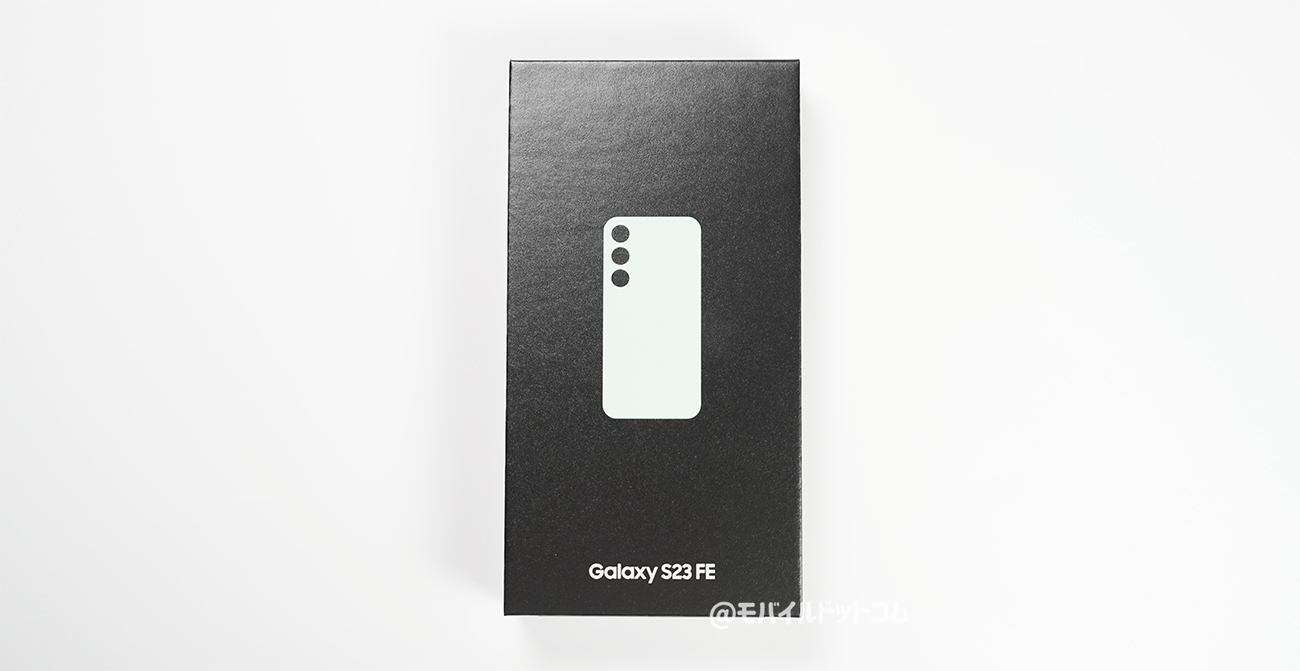 Galaxy S23 FEの外観・デザインをレビュー